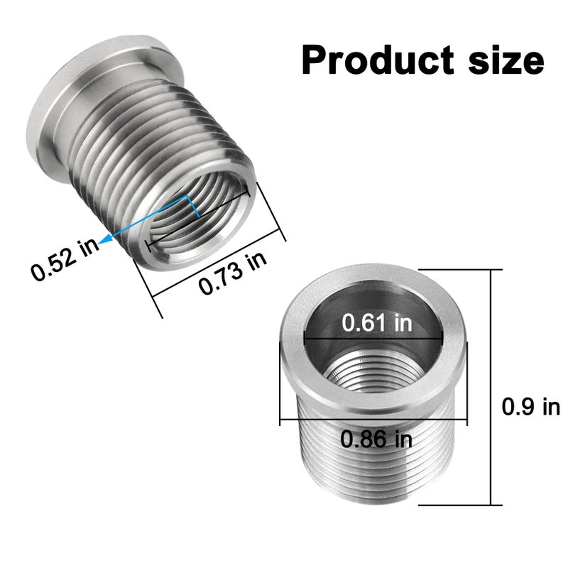 Mekar 14mm Replacement Spark Plug Insert Fit for CAL389-100 for 4. 6L 5. 4L 6. 8 V Tools Compatible for Ford Triton Two Valve Engines-1PC - Image 4